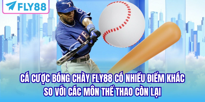 Cá cược bóng chày Fly88 có nhiều điểm khác so với các môn thể thao còn lại